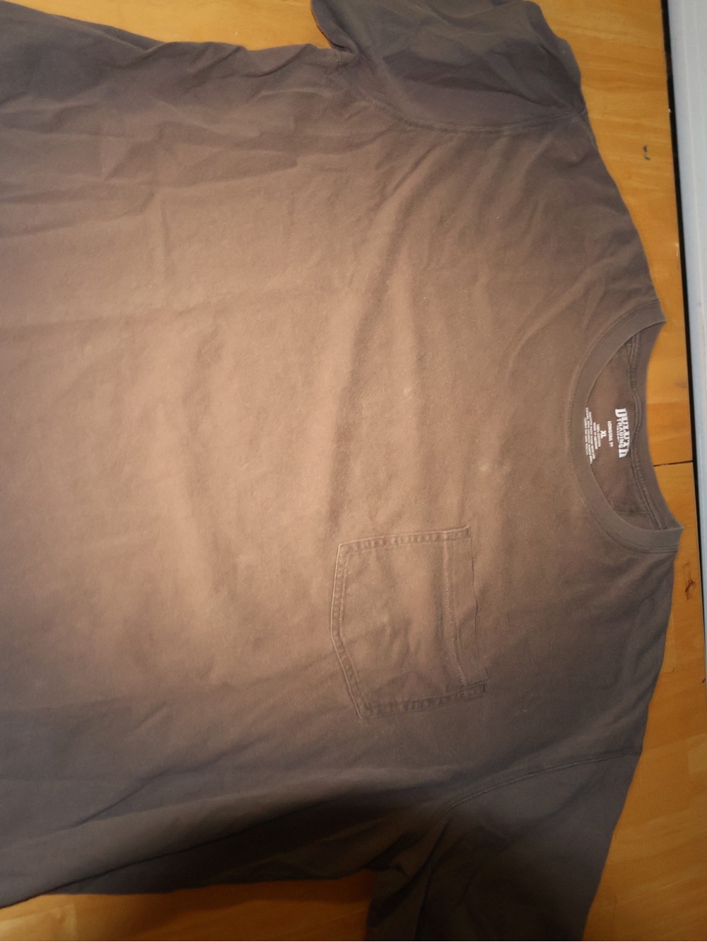 Duluth Trading Co Brown Short-Sleeve Pocket Tee
